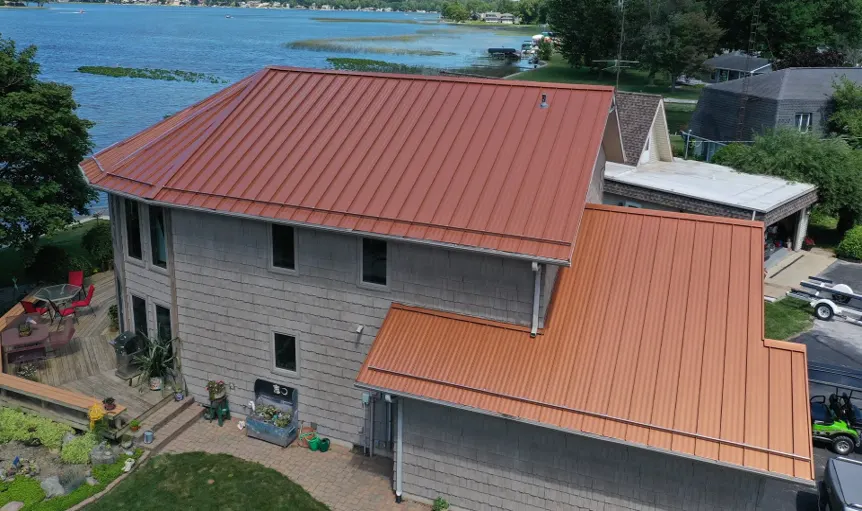 Tarping and dry-in on a Royal Run commercial roof